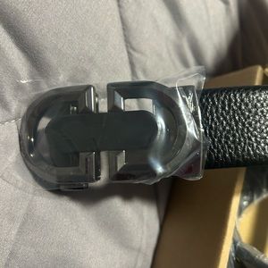 Men’s belt - gun metal buckle